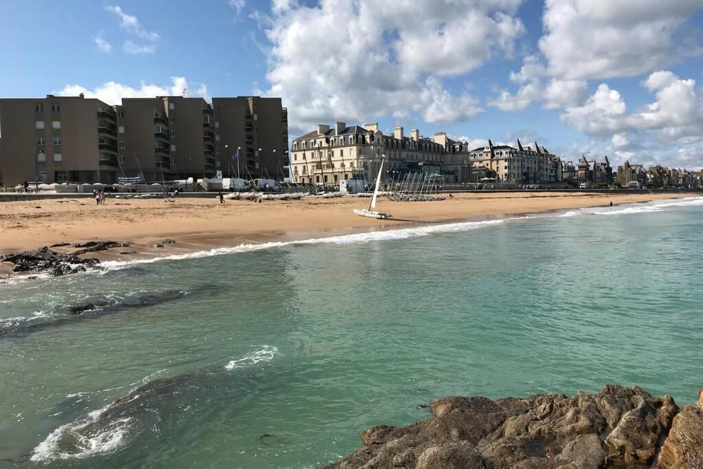 IDEAL-à 1 mn Plage/sillon -jardin privé- 1/6 pers Saint-Malo Extérieur photo